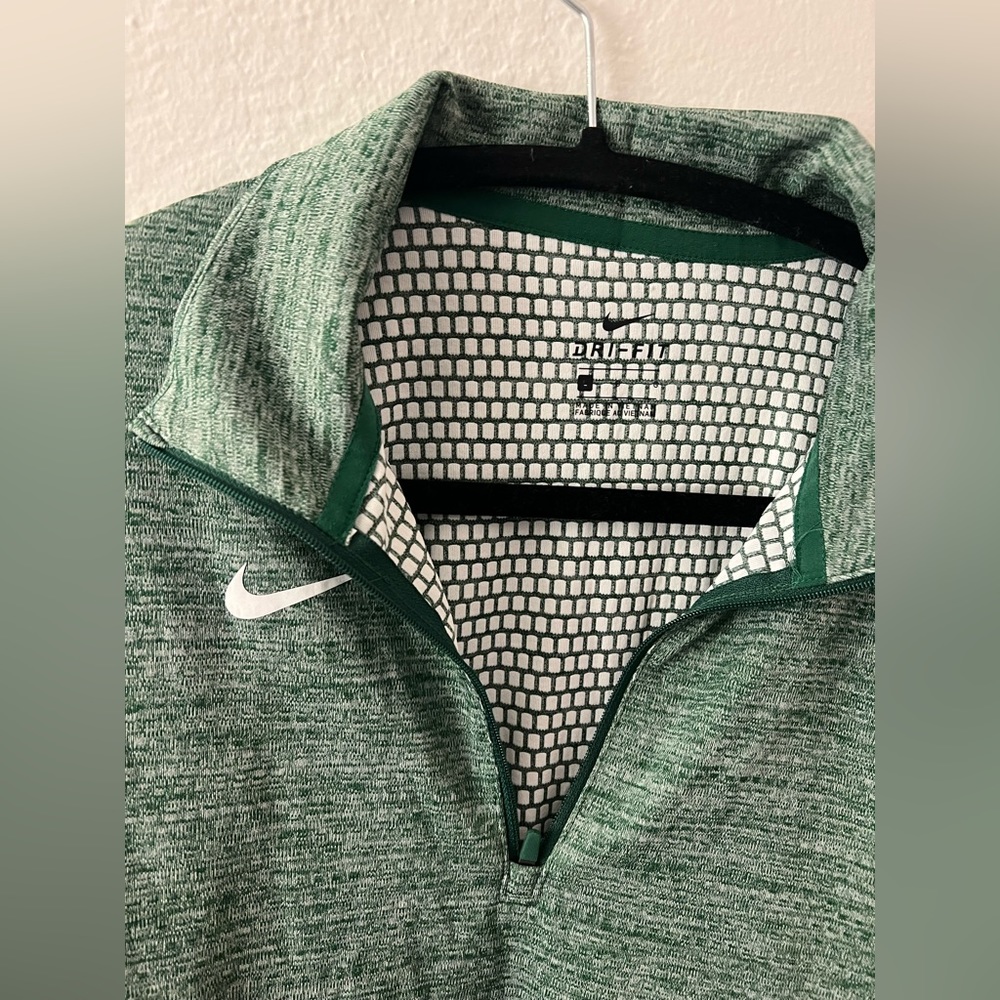 Nike Pullover Dri-Fit Green Large Womens - Picture 3 of 5